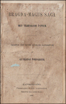 Bragða-Mágus saga # 70734