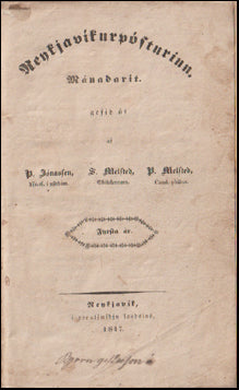 Reykjavíkurpósturinn 1. árgangur 1846-1847 # 70662