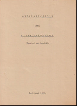 Aðfarargjörðir # 70688