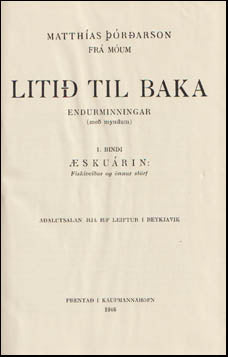 Litið til baka I-II # 70855