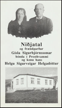 Niðjatal og frændgarður # 71003