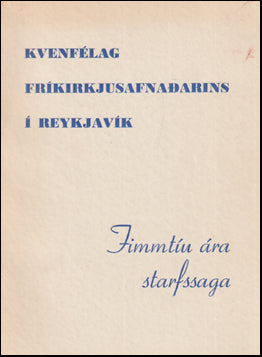 Kvenfélag Fríkirkjusafnaðarins í Reykjavík # 71201