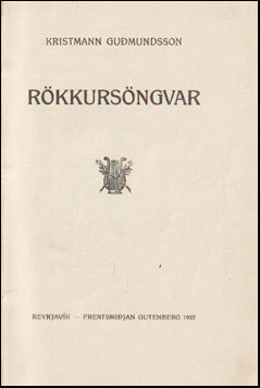 Rökkursöngvar # 71220