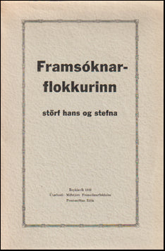 Framsóknarflokkurinn # 71463