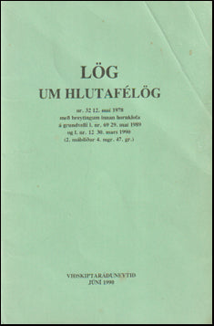 Lög um hlutafélög # 71484
