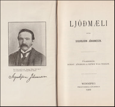 Ljóðmæli eftir Sigurbjörn Jóhannsson # 71568