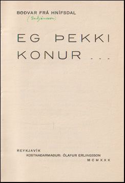 Ég þekki konur... # 71572
