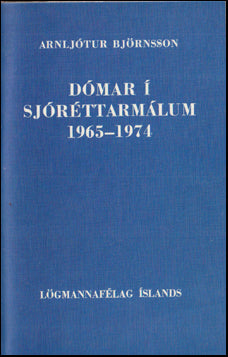 Dómar í sjóréttarmálum 1965-1974 # 71921