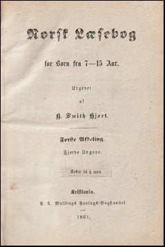 Norsk læsebog # 72061