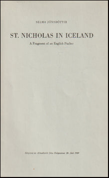 St. Nicholas in Iceland # 72171