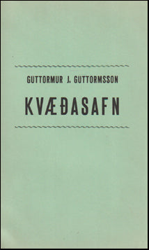 Kvæðasafn Guttorms J. Guttormssonar # 72277