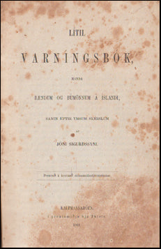 Lítil varningsbók handa bændum og búmönnum á Íslandi # 72382