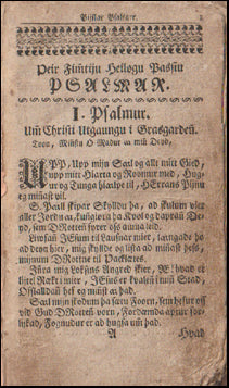 Þeir fimtiju heiløgu Passíu Psalmar # 72537