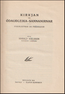 Kirkjan og ódauðleika-sannanirnar # 72655