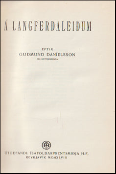 Á langferðaleiðum # 72665