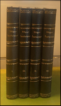 Sögur Ísafoldar I-IV # 72701