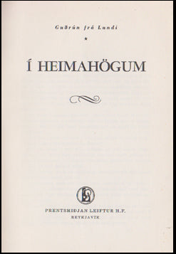Í heimahögum # 72759