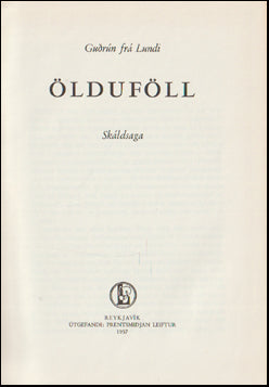 Ölduföll # 88502