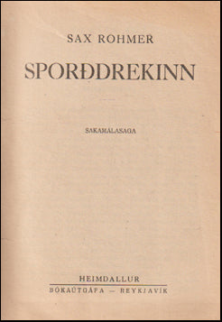Sporðdrekinn # 72777