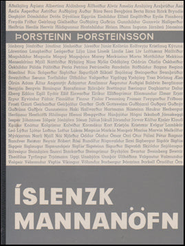 Íslenzk mannanöfn. Nafngjafir þriggja áratuga # 72782