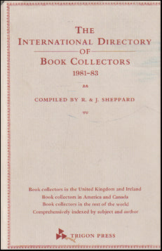 The International Directory of Book Collectors # 72941