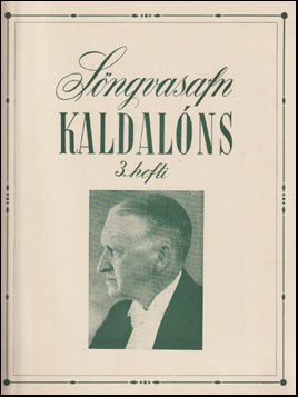 Söngvasafn Kaldalóns. 3. hefti # 73029
