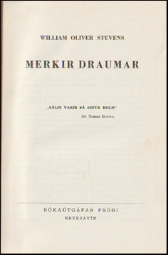Merkir draumar # 73070
