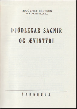 Þjóðlegar sagnir og ævintýri I-II # 73117