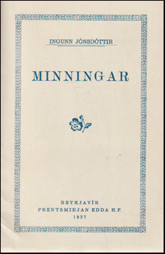 Minningar Ingunnar frá Kornsá # 73119