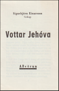Vottar Jehóva. Aðvörun # 74132