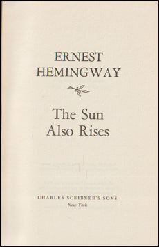 The Sun also Rises # 74156