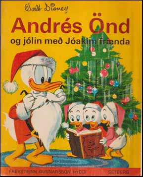 Andrés önd og jólin með Jóakim frænda
