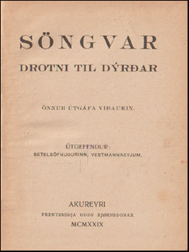 Söngvar Drotni til dýrðar # 74630