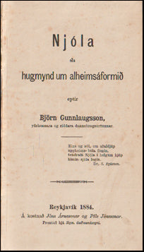 Njóla eða Hugmynd um alheimsáformið # 74746