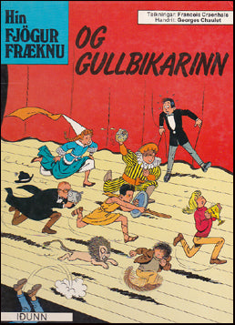 Hin fjögur fræknu og gullbikarinn # 74890