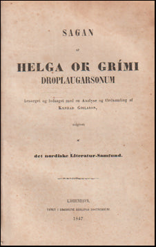 Sagan af Helga ok Grimi Droplaugarsonum # 75054