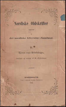 Bjarnar saga Hítdælakappa # 75057