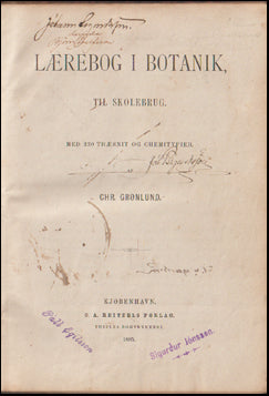 Lærebog i botanik # 75130