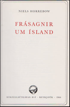 Frásagnir um Ísland # 75243