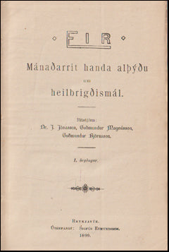 Eir. Mánaðarrit handa alþýðu um heilbrigðismál # 75396