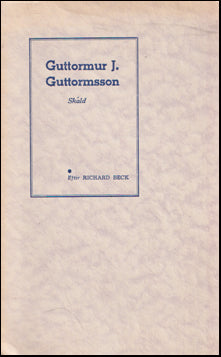 Guttormur J. Guttormsson. Skáld # 75516