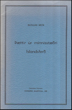 Þættir úr minnisstæðri Íslandsferð # 75567