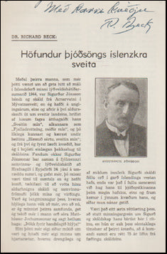 Höfundur þjóðsöngs íslenzkra sveita # 76432