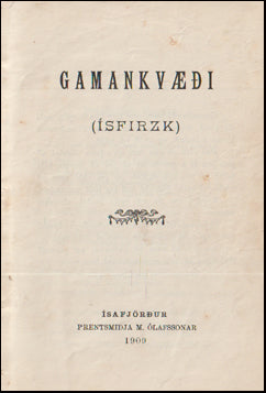 Friður á jörðu - Gamankvæði # 75745