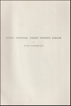 Guden Heimdall enligt Snorres källor # 75850