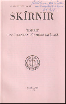 Notkun einstakra orða í íslenzkum skáldskap # 75855