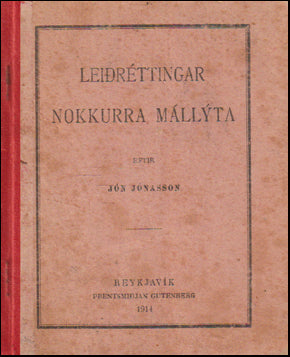 Leiðréttingar nokkurra mállýta # 76000