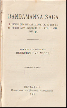 Bandamanna saga # 76295