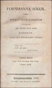 Saga Ólafs konúngs hins helga # 76456