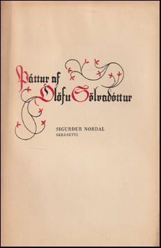 Þáttur af Ólöfu Sölvadóttur # 76461